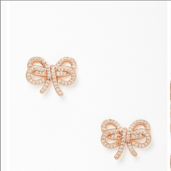 kate spade Jewelry - 💖 Kate Spade Rose Gold Studs